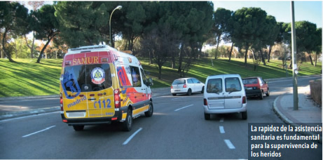 como actuar con vehiculos de emergencias